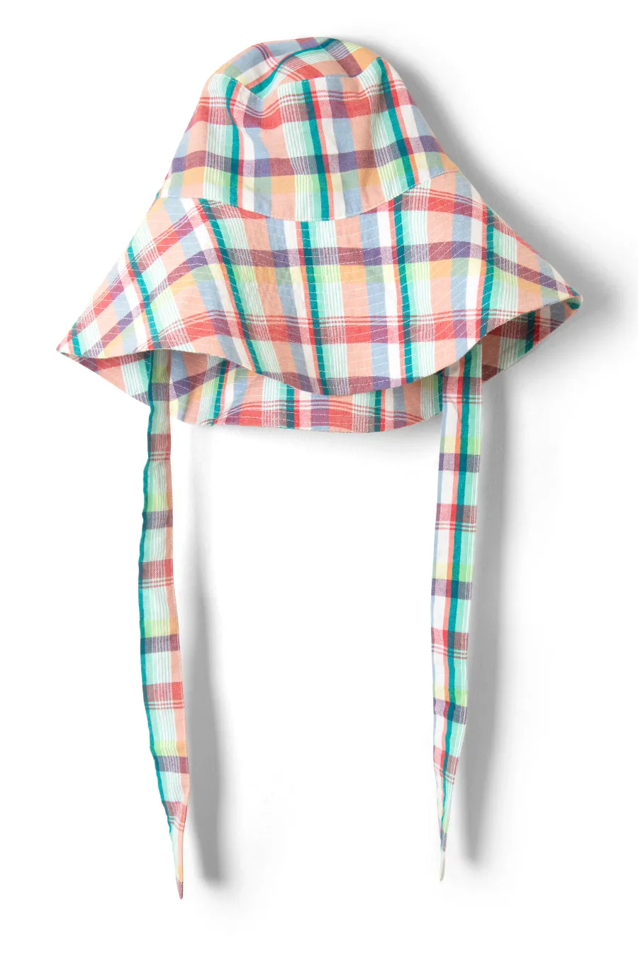 bucket hat - picnic check sold by Damson Madder product image thumbnail 3