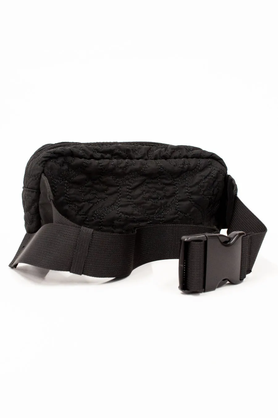 frill cross body bag in black floral stitch sold by Damson Madder product image thumbnail 5