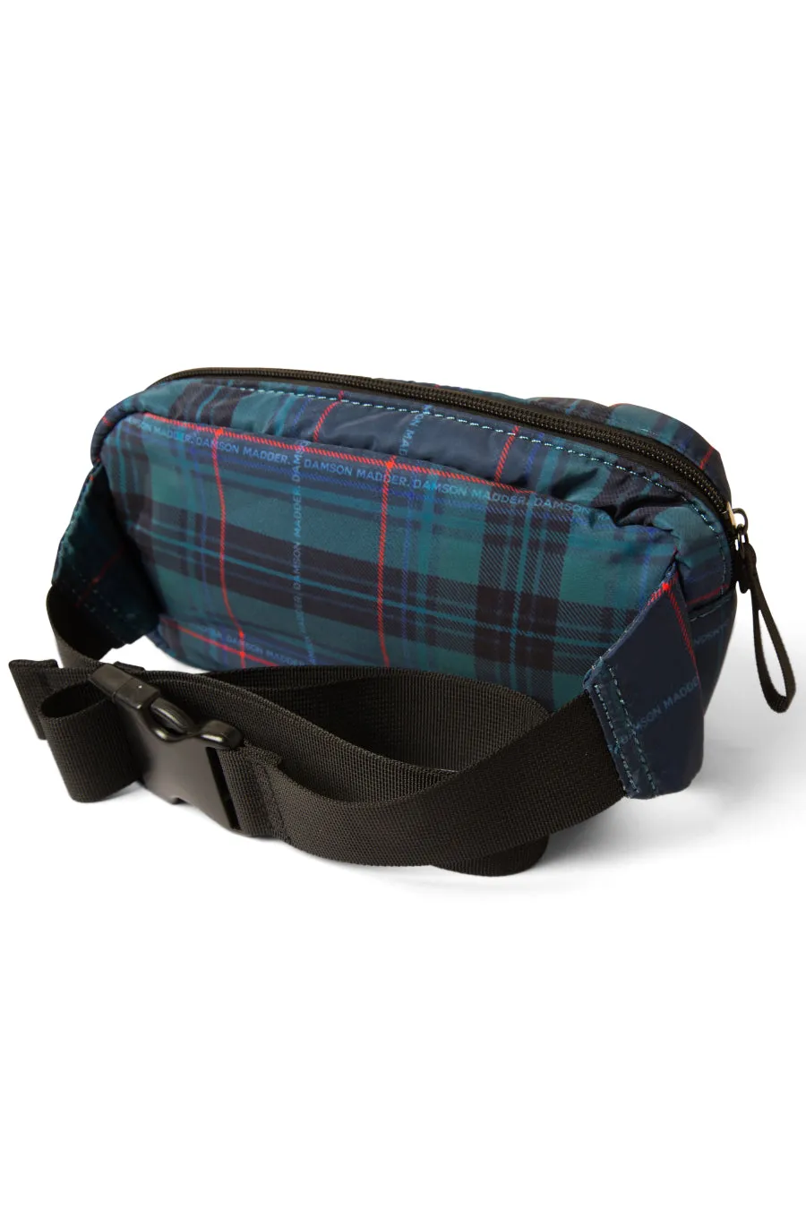 frill cross body bag in green check sold by Damson Madder product image thumbnail 4