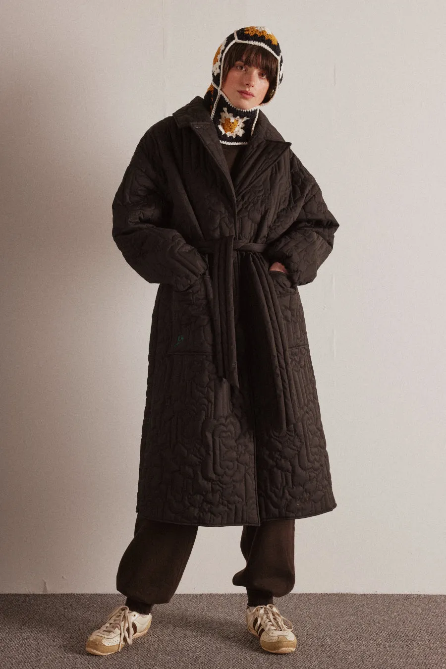 gilda coat - black sold by Damson Madder product image thumbnail 2