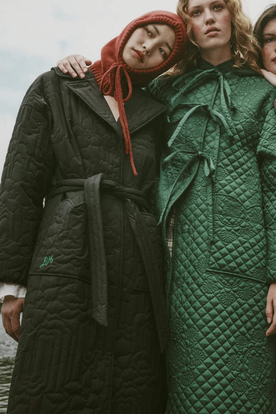 gilda coat - black sold by Damson Madder product image thumbnail 3