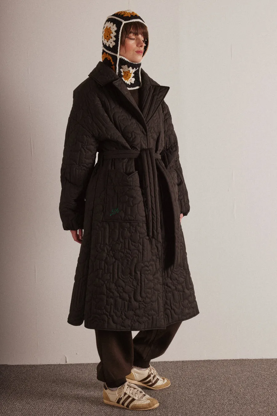 gilda coat - black sold by Damson Madder product image thumbnail 4