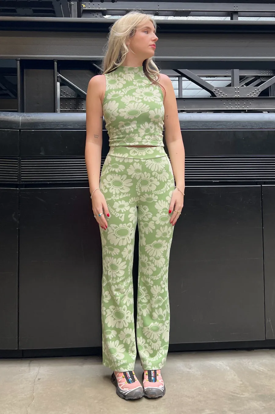 maeve jacquard strappy back tank sold by Damson Madder product image thumbnail 3