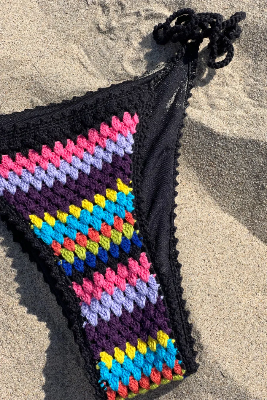 hana stripe bikini bottom sold by Damson Madder product image thumbnail 2