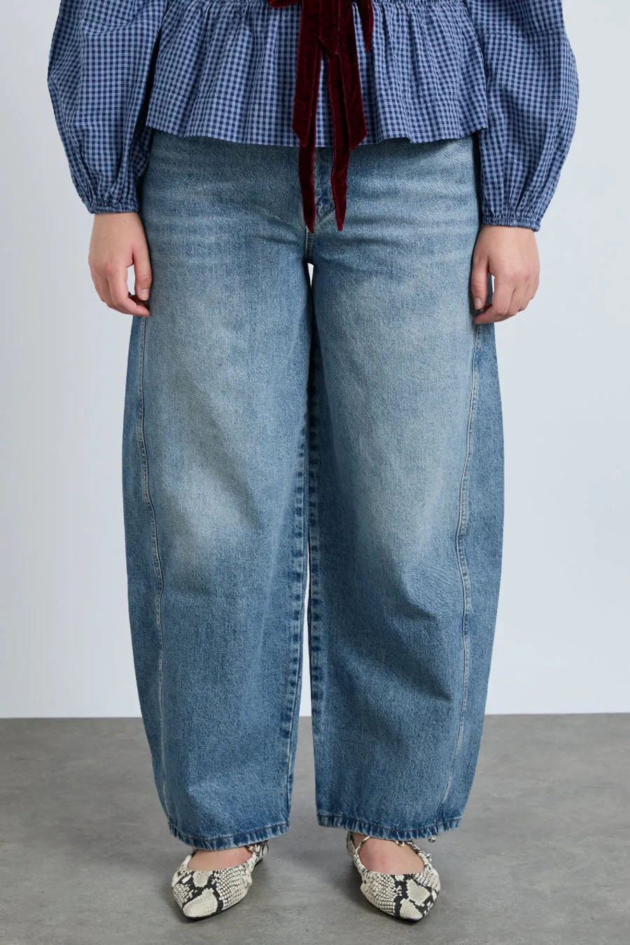 dion jeans - vintage wash sold by Damson Madder product image thumbnail 3
