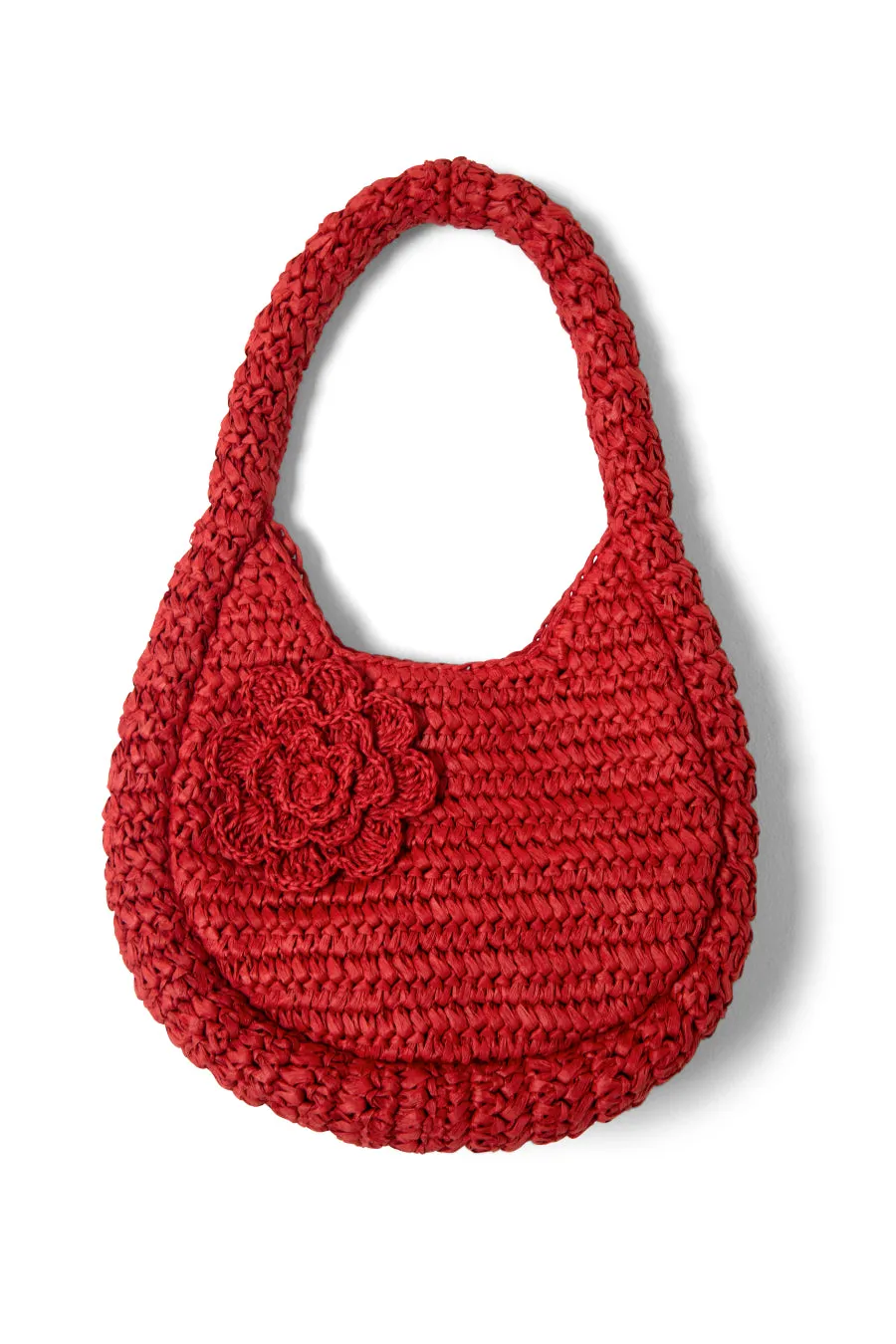 straw rosette bag sold by Damson Madder product image thumbnail 3