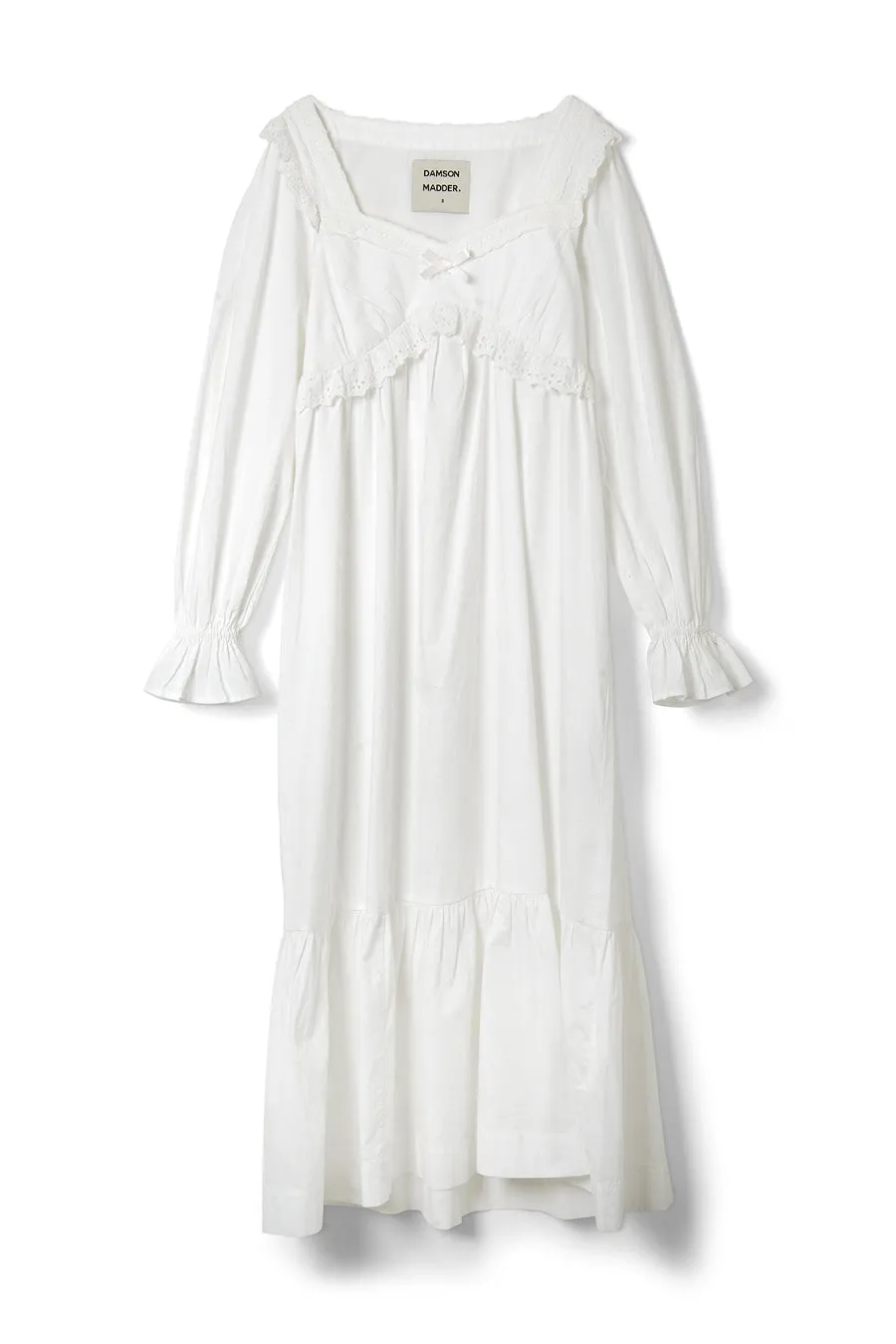 edith vintage midi - white sold by Damson Madder product image thumbnail 5