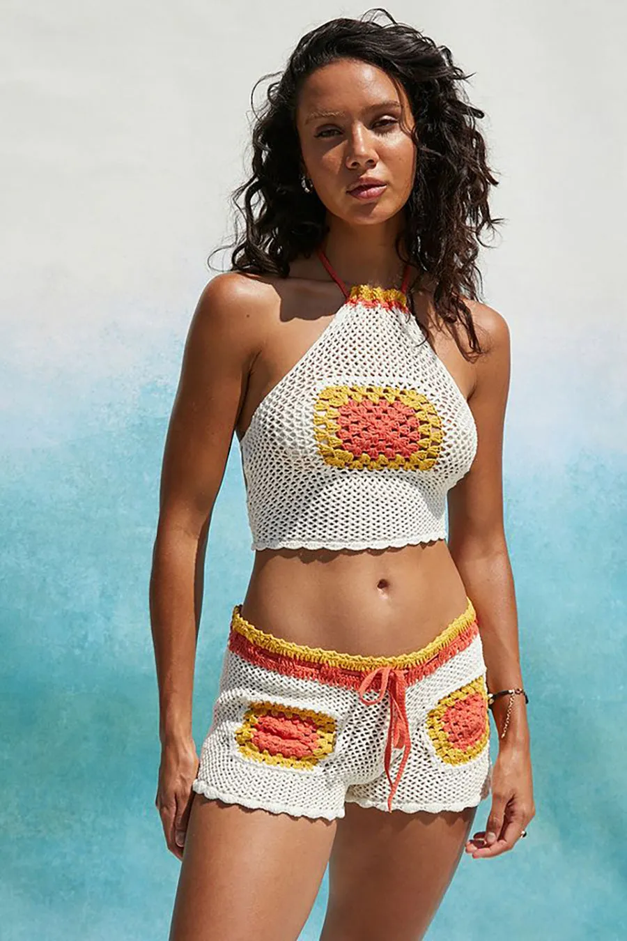 crochet halter sold by Damson Madder