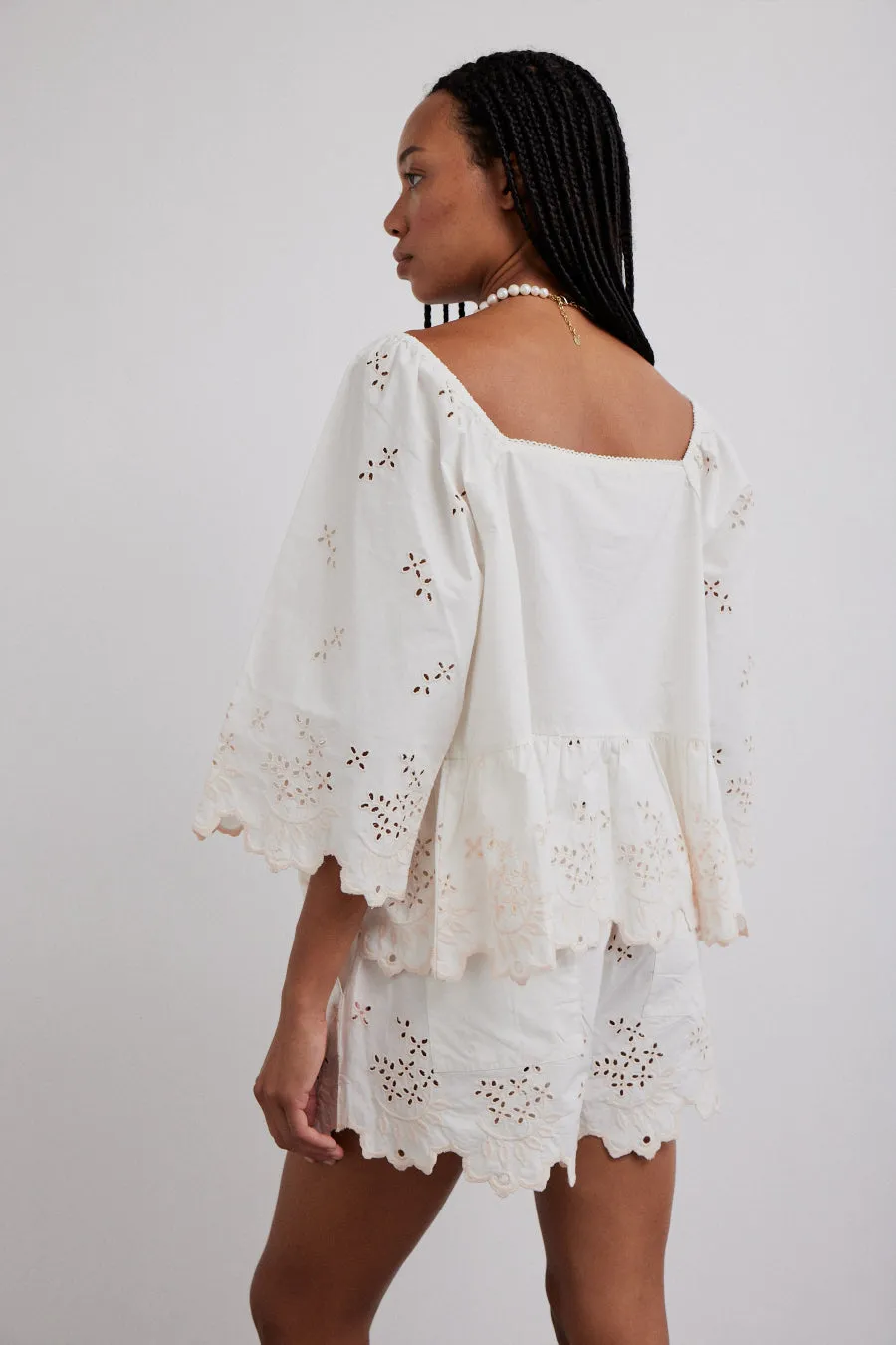 lana blouse - broderie sold by Damson Madder product image thumbnail 4