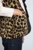 marta borg gilet - leopard sold by Damson Madder
