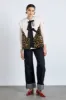 marta borg gilet - leopard sold by Damson Madder