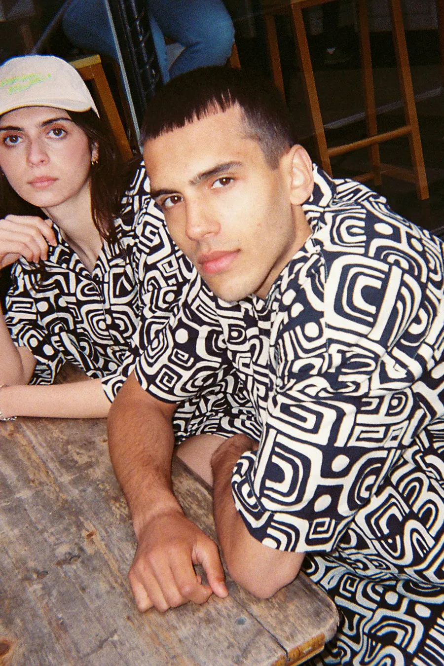 damson geo shirt sold by Damson Madder product image thumbnail 4