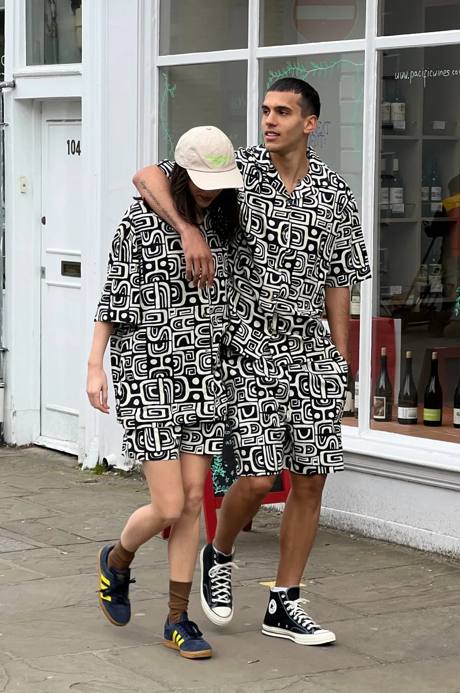 damson geo shirt sold by Damson Madder product image thumbnail 3