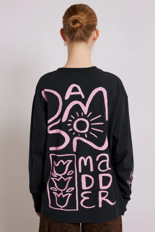 sunshine long sleeve tee sold by Damson Madder