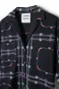 tablecloth embroidered shirt - black floral sold by Damson Madder