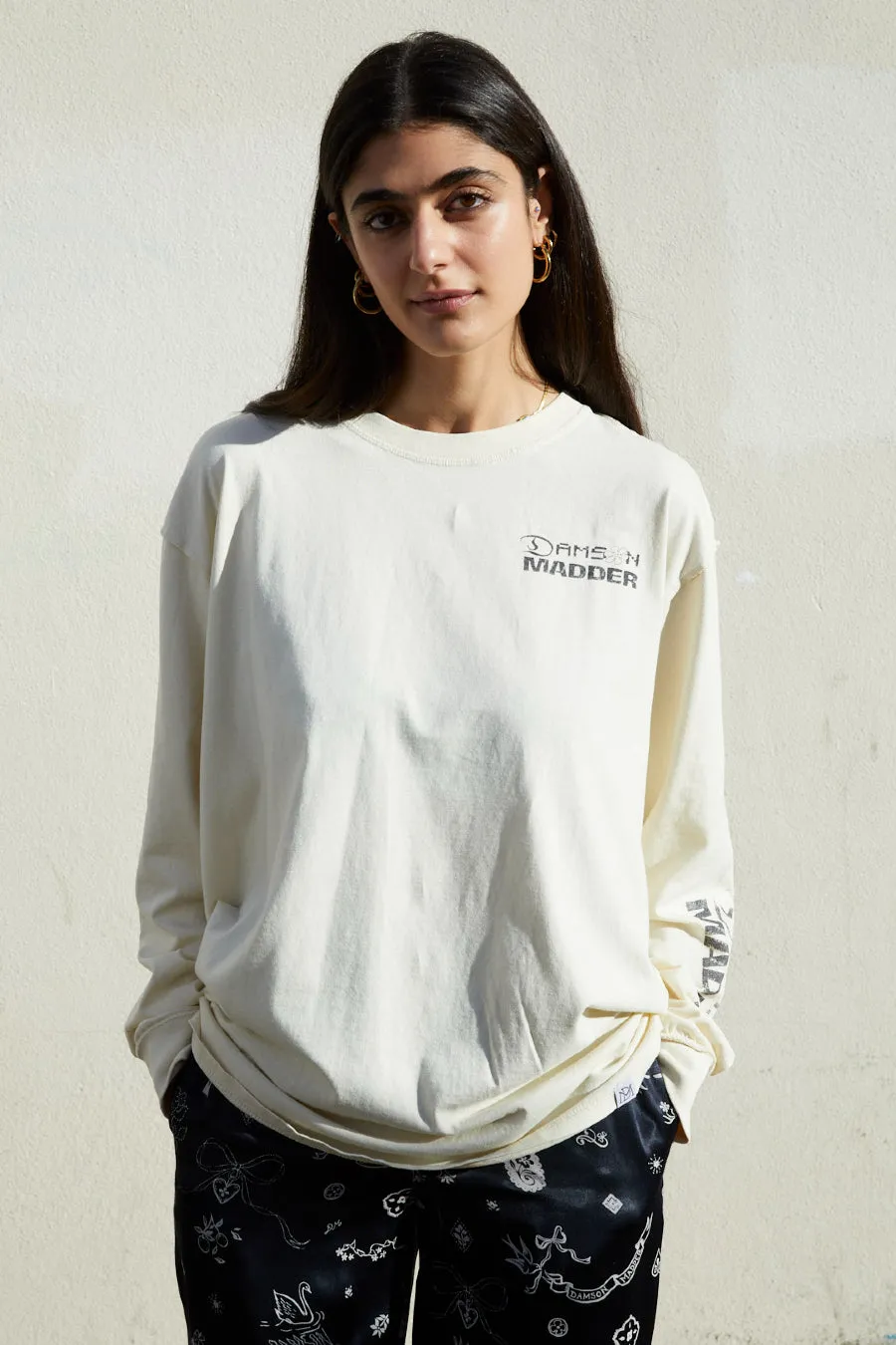 feel whole ls tee sold by Damson Madder product image thumbnail 2