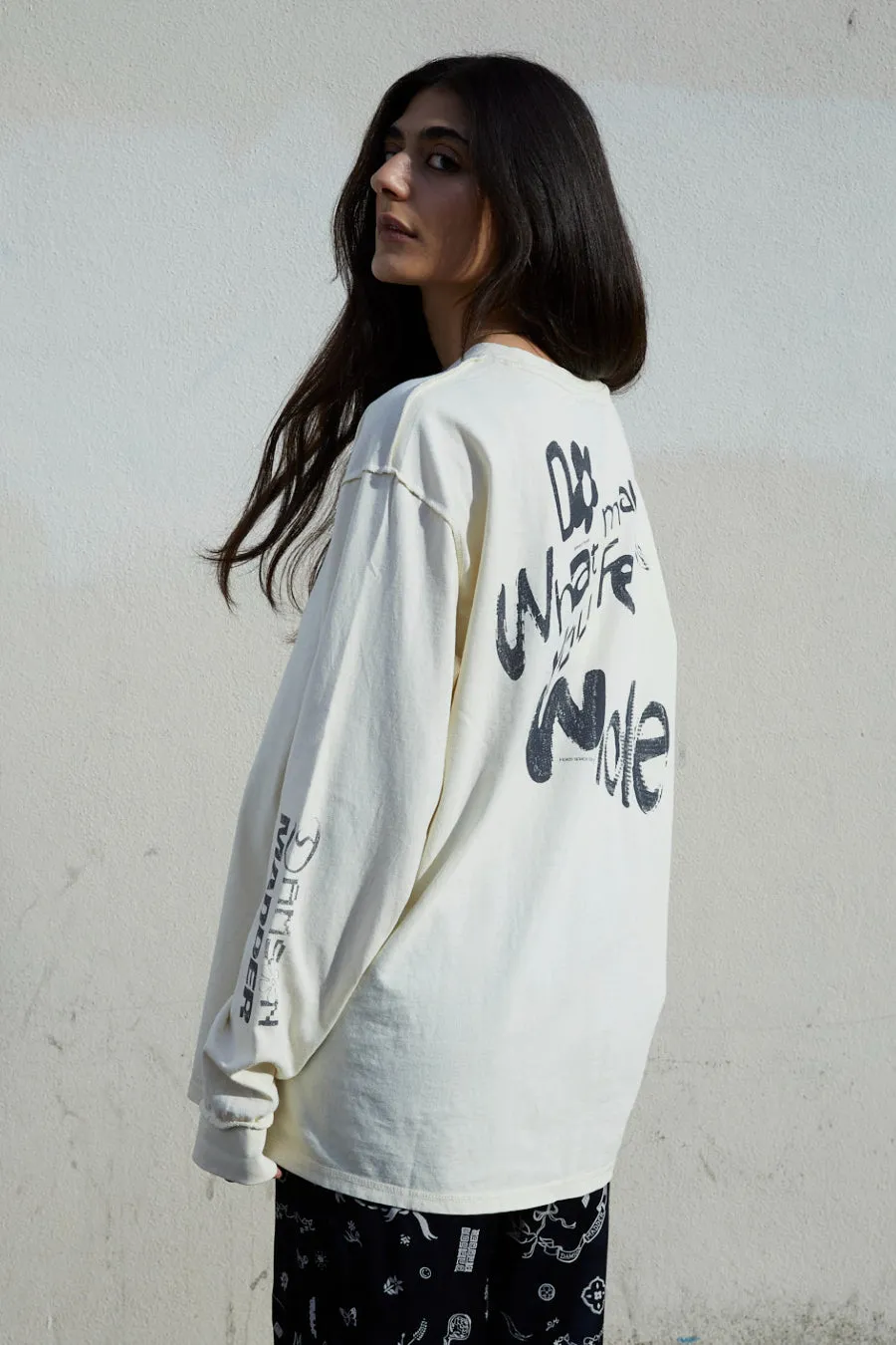 feel whole ls tee sold by Damson Madder product image thumbnail 4