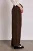 dion jeans - dark leopard overdye sold by Damson Madder