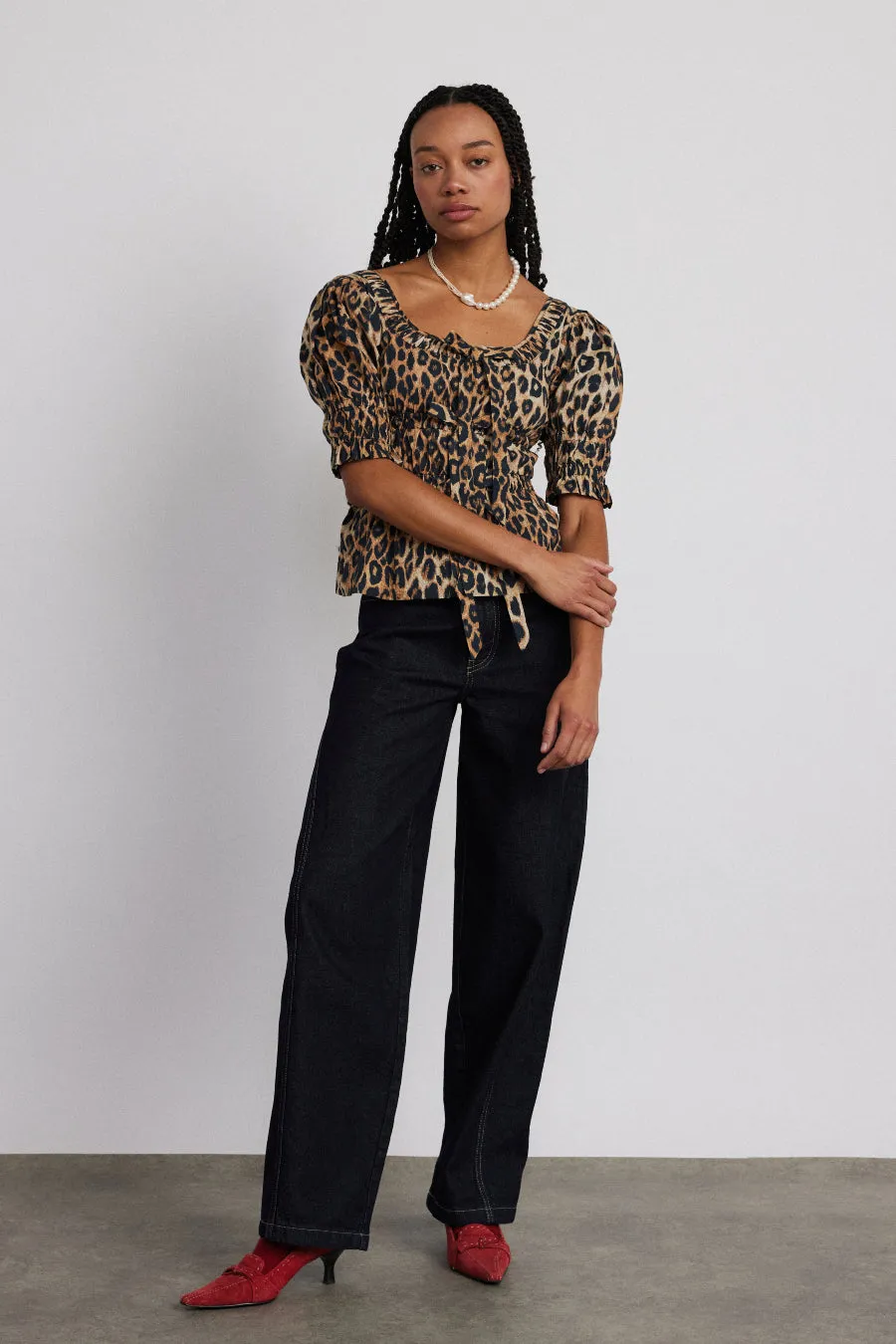 dion jean - dark indigo sold by Damson Madder