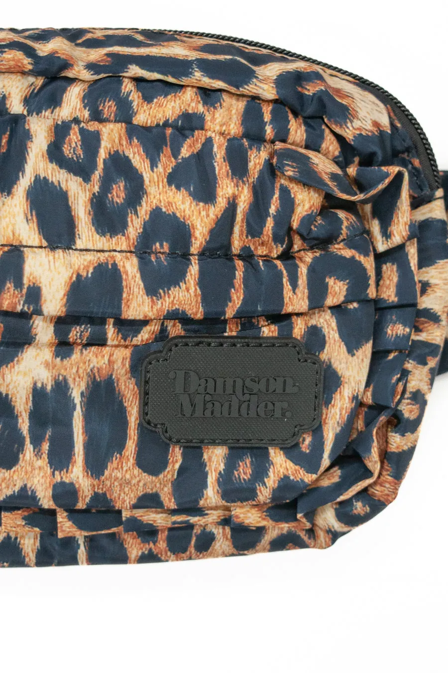 frill cross body bag in leopard sold by Damson Madder product image thumbnail 4