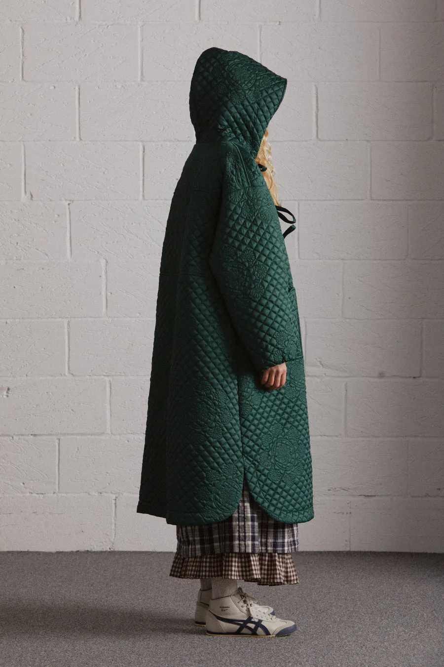 sadie quilted coat sold by Damson Madder product image thumbnail 5