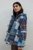 megan quilted coat - patchwork check sold by Damson Madder