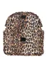 frill laptop bag in leopard sold by Damson Madder