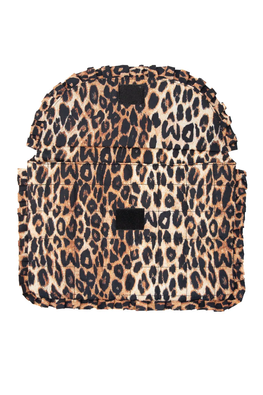 frill laptop bag in leopard sold by Damson Madder product image thumbnail 3