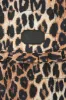 frill laptop bag in leopard sold by Damson Madder
