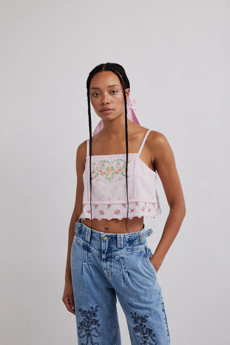 rosie cami sold by Damson Madder product image thumbnail 2