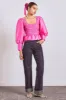 ariana blouse - pink taffeta sold by Damson Madder