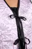 arte reversible gilet - black & pink satin sold by Damson Madder