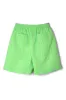 textured woven jacquard green short sold by Damson Madder