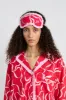 damson pj eye mask - red bows sold by Damson Madder