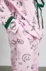 antonella pj set - pink sleep symbols sold by Damson Madder