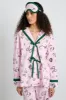 antonella pj set - pink sleep symbols sold by Damson Madder