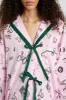 antonella pj set - pink sleep symbols sold by Damson Madder