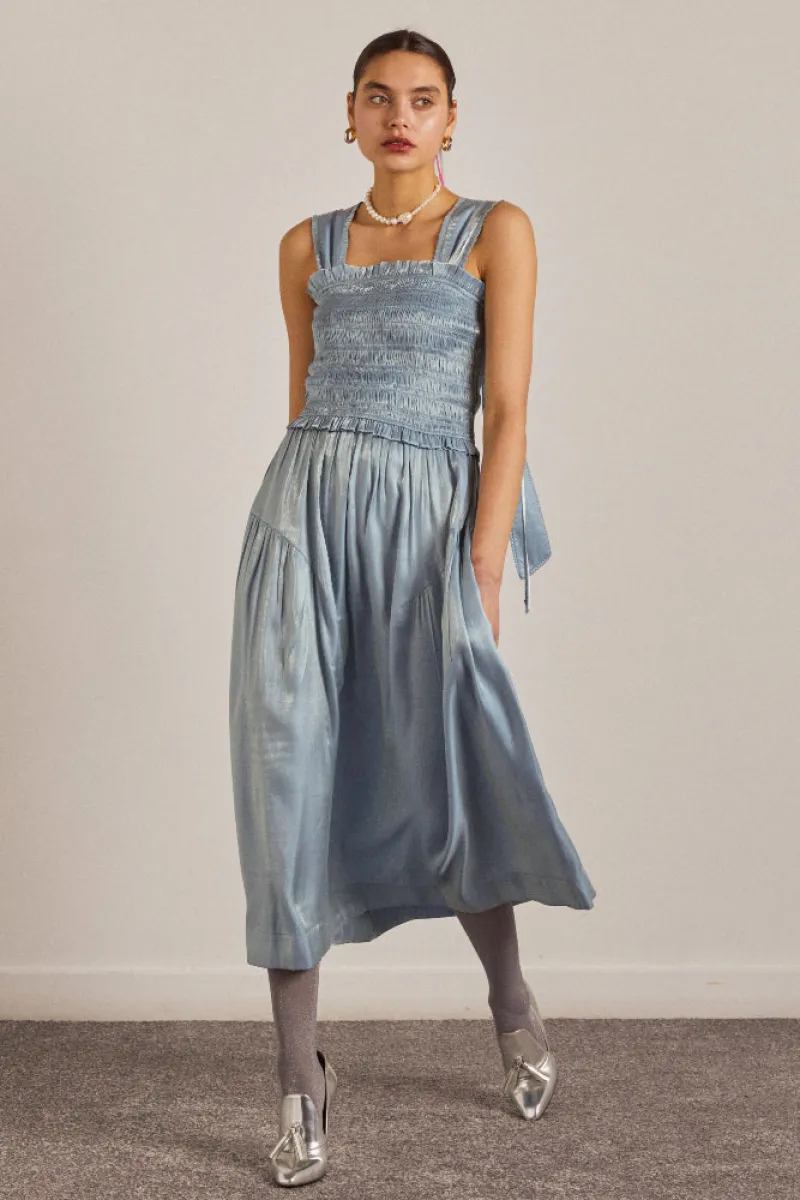 knee length dresses for ladies ebba midi dress main image 0