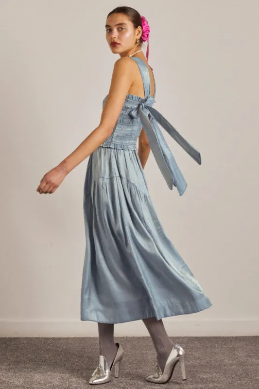 damson madder tish midi dress Emily Blue B