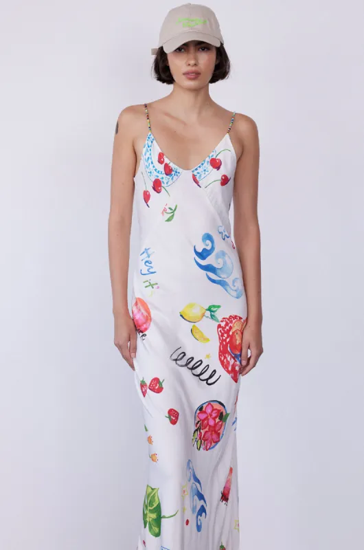 calypso slip dress sold by Damson Madder