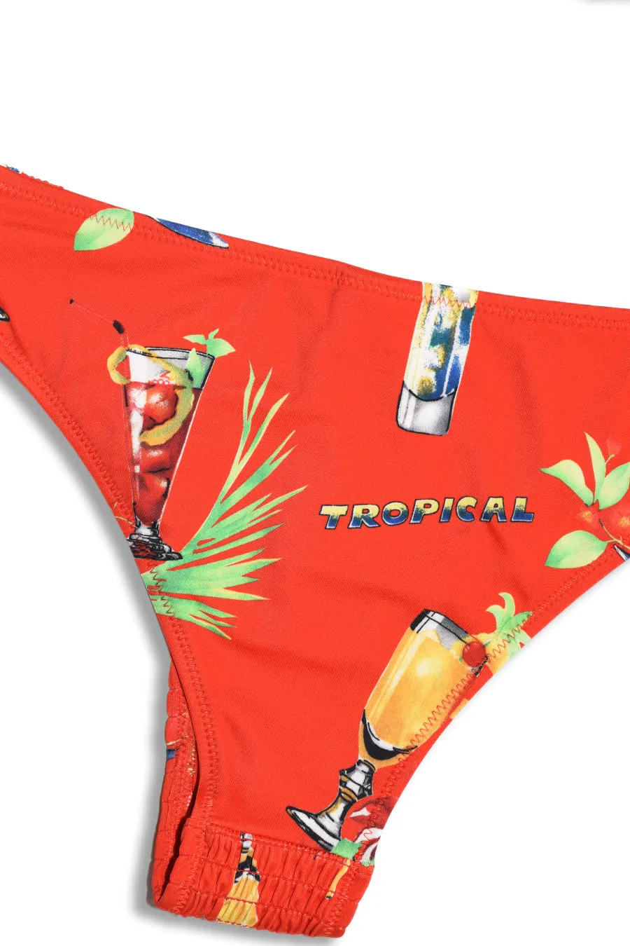 classic shirred bikini bottom - cocktails sold by Damson Madder product image thumbnail 5