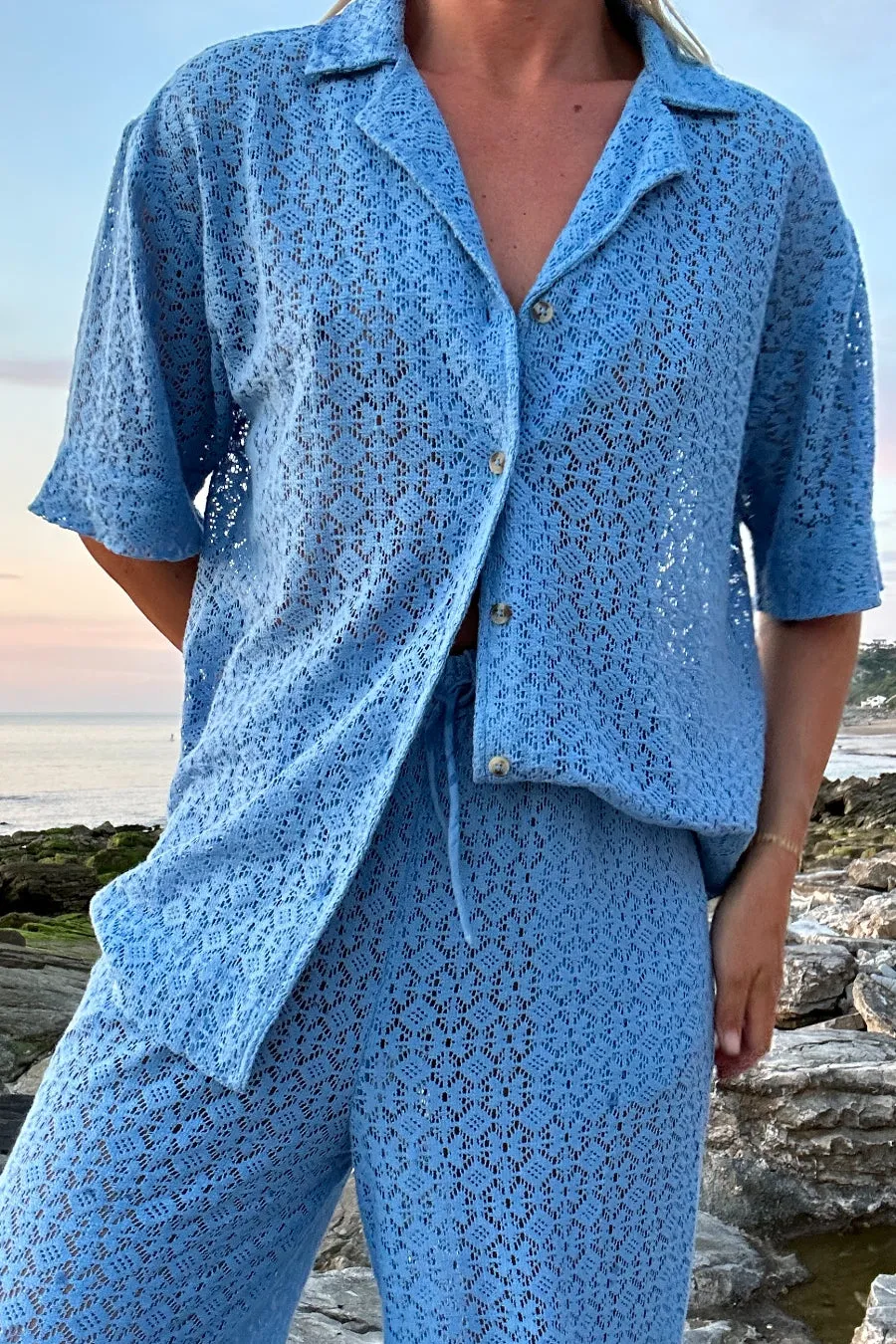 clo azure shirt sold by Damson Madder product image thumbnail 4