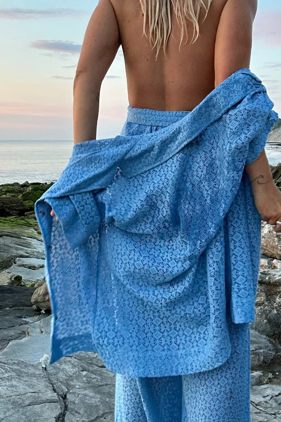 clo azure shirt sold by Damson Madder product image thumbnail 5