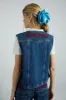 rita vest - texas wash & embroidery sold by Damson Madder