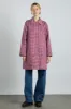 mercedes bow reversible trench - gingham & ecru sold by Damson Madder