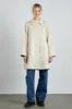 mercedes bow reversible trench - gingham & ecru sold by Damson Madder