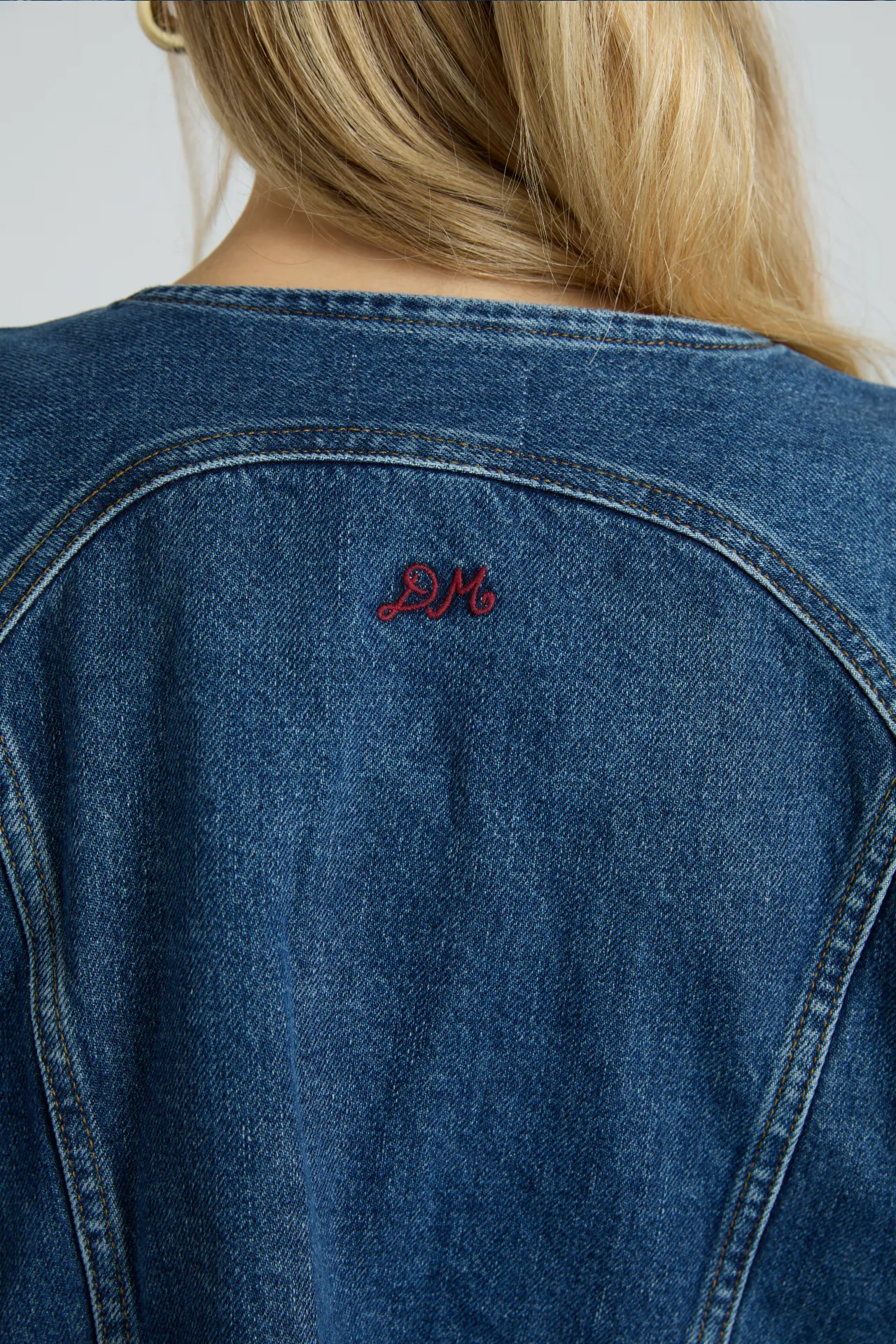 vanessa jacket - texas wash sold by Damson Madder product image thumbnail 5