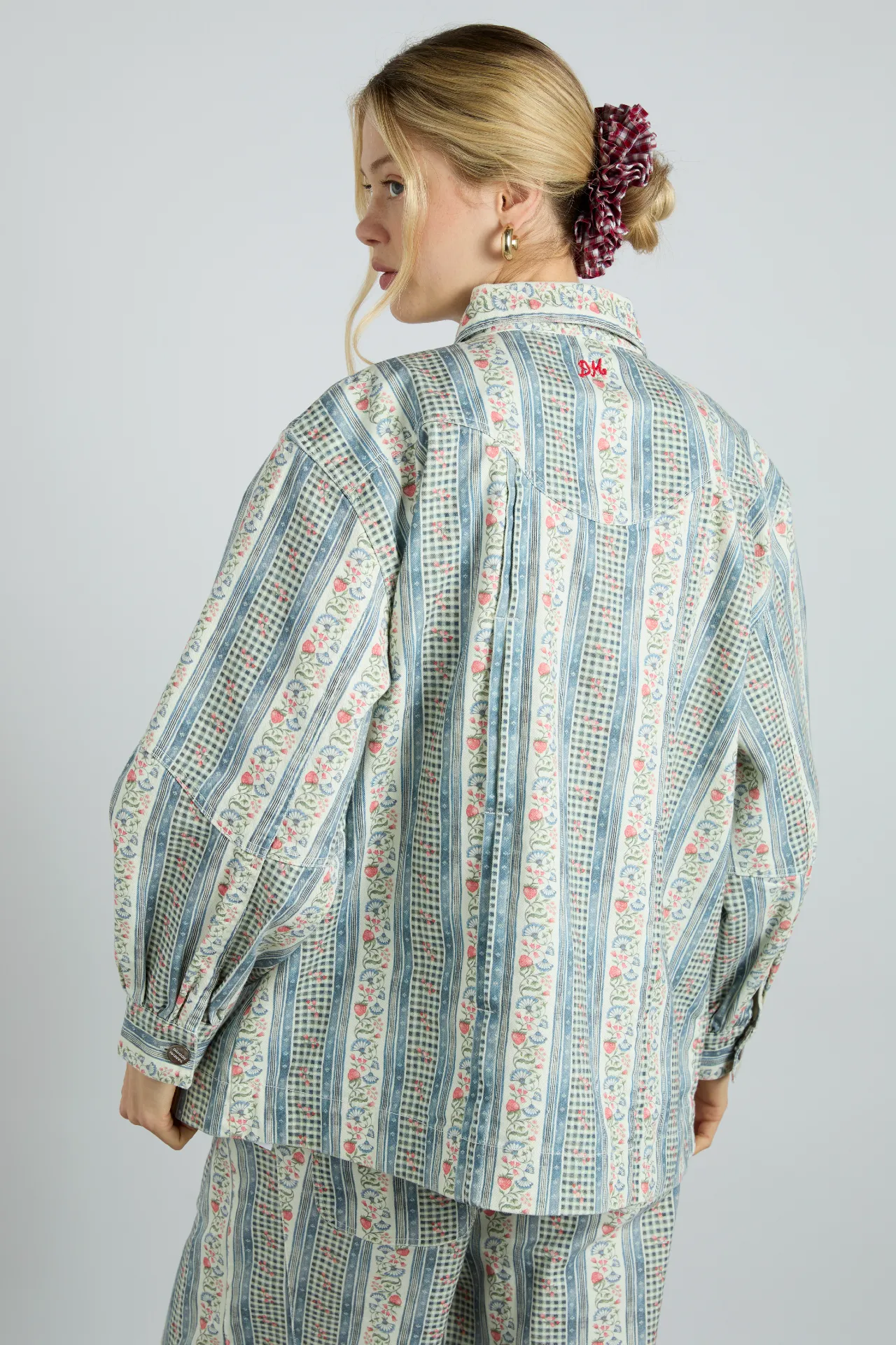 baxter jacket - wallpaper floral sold by Damson Madder product image thumbnail 4