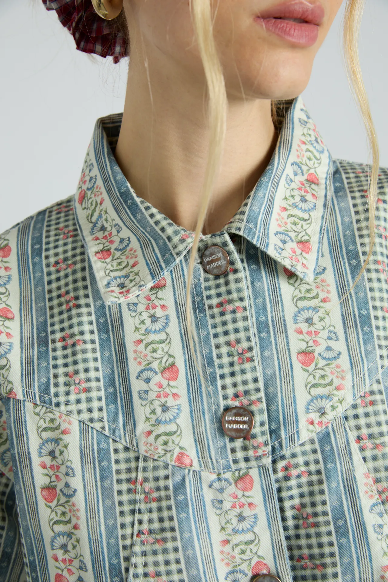 baxter jacket - wallpaper floral sold by Damson Madder product image thumbnail 2