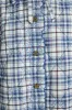 avery quilted jacket- navy check sold by Damson Madder